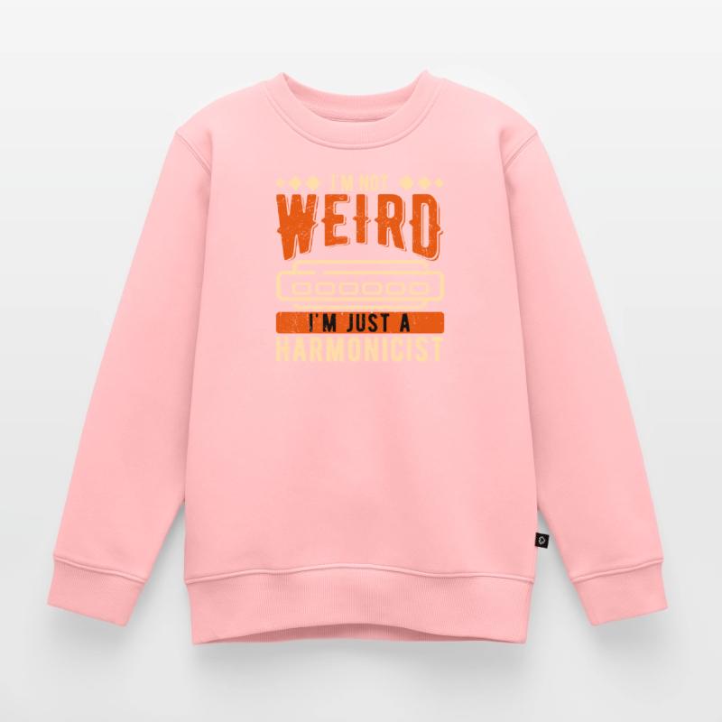 Harmonica harmonica player Kids Premium Organic Sweatshirt