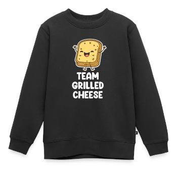 Sandwichs amusants pour les amateurs de sandwichs - Sweat Premium enfant bio - noir - Devant - AI Model Kid Female (0cm)