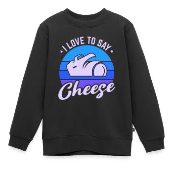 Photographie Photo Photographe Photographes! Photographes - Sweat Premium enfant bio - noir - Devant - AI Model Kid Female (0cm)