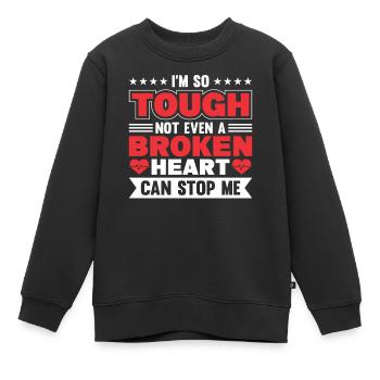 Transplantation cardiaque Chirurgie cardiaque Chirurgie cardiaque Chirurgie cardiaque Bypass - Sweat Premium enfant bio - noir - Devant - AI Model Kid Female (0cm)