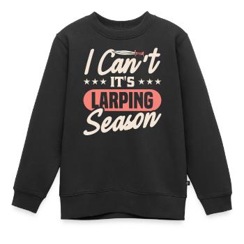 LARP Live-Action-Rollenspiel - Kinder Premium Organic Sweatshirt - Schwarz - Vorne - AI Model Kid Female (0cm)