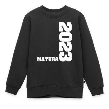 Maturité 2023 Maturité Graduation - Sweat Premium enfant bio - noir - Devant - AI Model Kid Female (0cm)