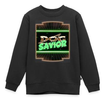 Les droits des animaux protègent contre la cruauté envers les animaux - Sweat Premium enfant bio - noir - Devant - AI Model Kid Female (0cm)