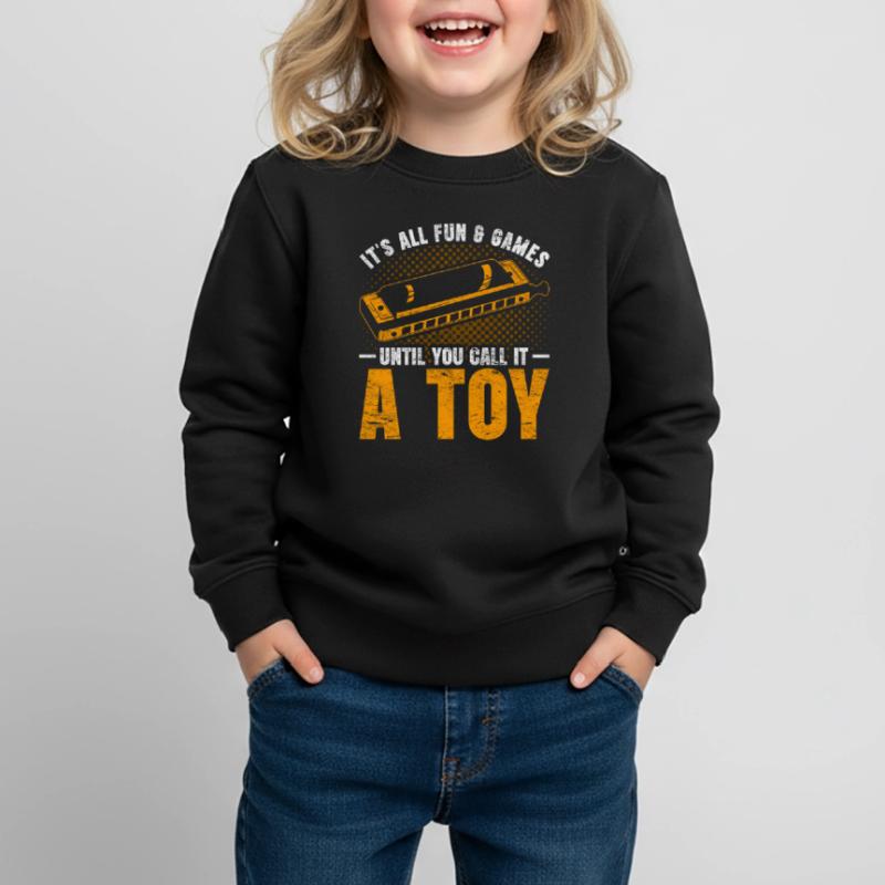 Harmonica harmonica player Kids Premium Organic Sweatshirt