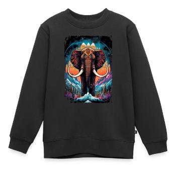 Mammut - Kinder Premium Organic Sweatshirt - Schwarz - Vorne - AI Model Kid Female (0cm)