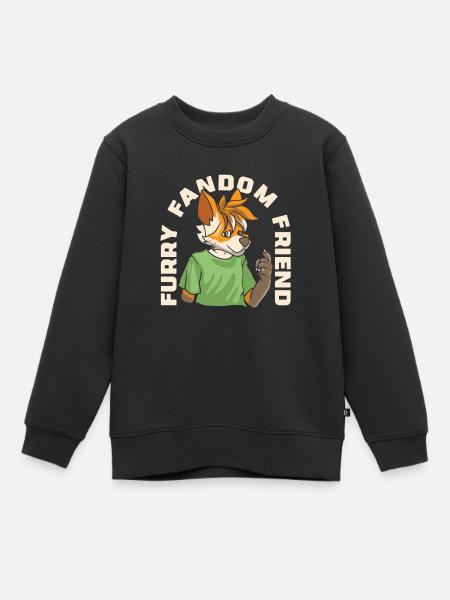 Furry Fandom Fursuits Fun - Sweat Premium enfant bio - noir