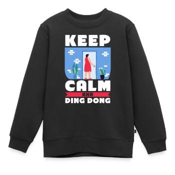 Mormone LDS-Missionar - Kinder Premium Organic Sweatshirt - Schwarz - Vorne - AI Model Kid Female (0cm)