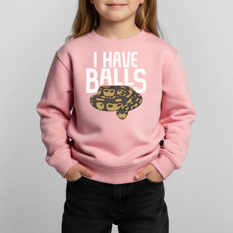 Serpent python boule Sweat Premium enfant bio