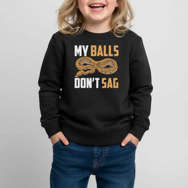 Serpent python boule Sweat Premium enfant bio