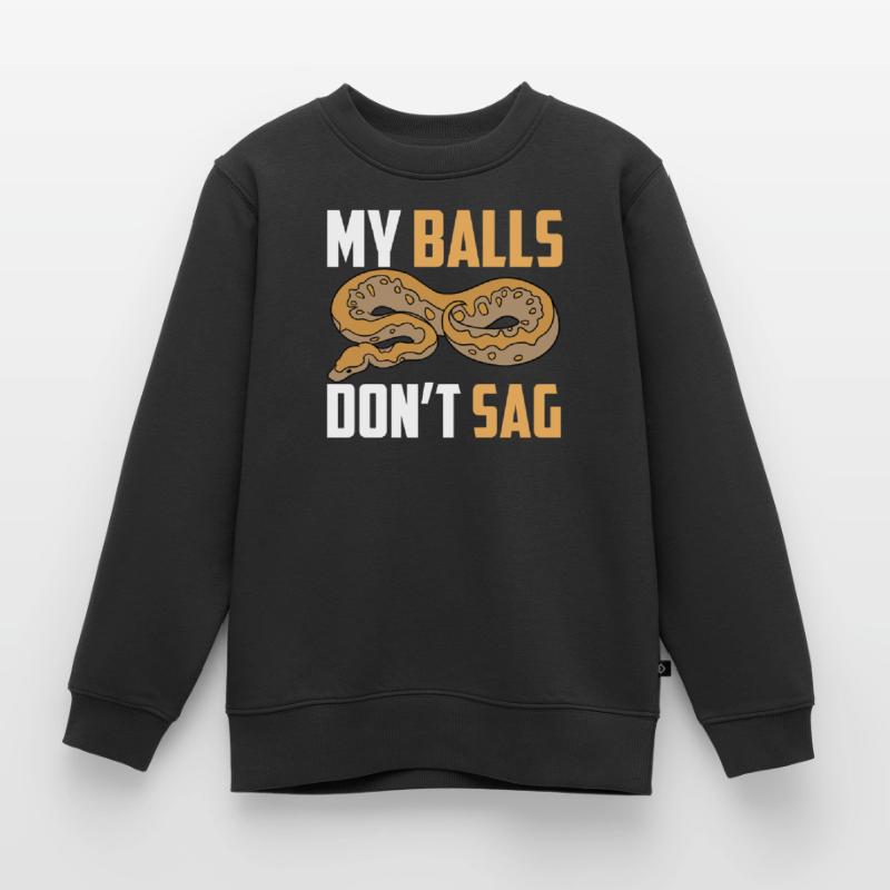 Serpent python boule Sweat Premium enfant bio