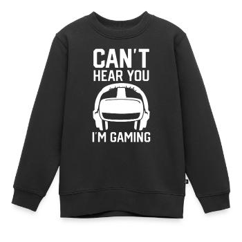 Virtual Reality VR Geschenk - Kinder Premium Organic Sweatshirt - Schwarz - Vorne - AI Model Kid Female (0cm)