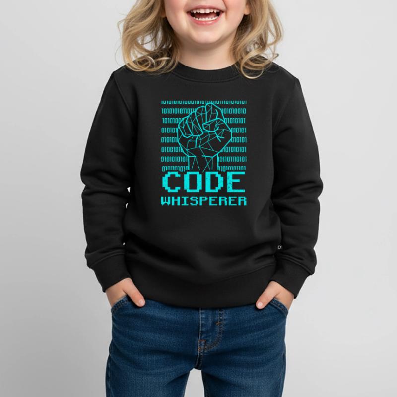 Code Flüsterer Coding Coder Programmierer Kinder Premium Organic Sweatshirt