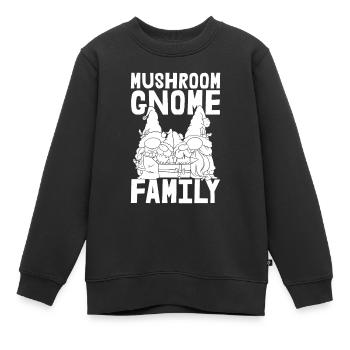 Cueilleurs de champignons Champignons Nain de champignons - Sweat Premium enfant bio - noir - Devant - AI Model Kid Female (0cm)