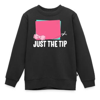 Scrapbooking Scrapbooker - Kinder Premium Organic Sweatshirt - Schwarz - Vorne - AI Model Kid Female (0cm)