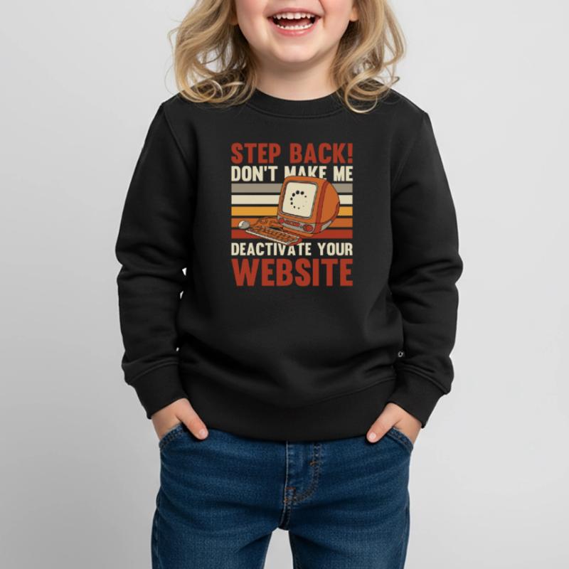 Web Entwickler Webdeveloper Witzig Kinder Premium Organic Sweatshirt