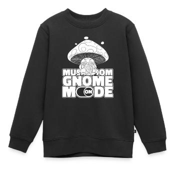 Cueilleurs de champignons Champignons Nain de champignons - Sweat Premium enfant bio - noir - Devant - AI Model Kid Female (0cm)