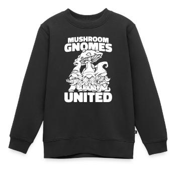 Cueilleurs de champignons Champignons Nain de champignons - Sweat Premium enfant bio - noir - Devant - AI Model Kid Female (0cm)