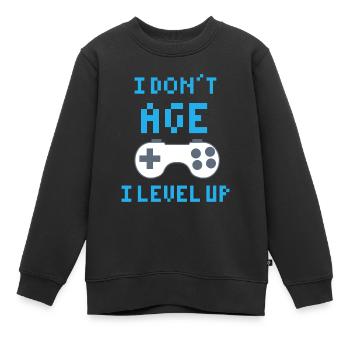 Gaminggrand theft autowowfinal fantasymetal gear s - Kinder Premium Organic Sweatshirt - Schwarz - Vorne - AI Model Kid Female (0cm)