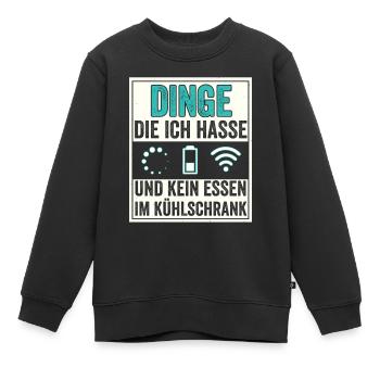 Die vier Reiter der modernen Apocalypse - Kinder Premium Organic Sweatshirt - Schwarz - Vorne - AI Model Kid Female (0cm)