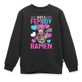 Cross Dressing - Kinder Premium Organic Sweatshirt - Schwarz - Vorne - AI Model Kid Female (0cm)