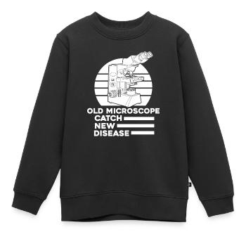 Biologie Biologe - Kinder Premium Organic Sweatshirt - Schwarz - Vorne - AI Model Kid Female (0cm)