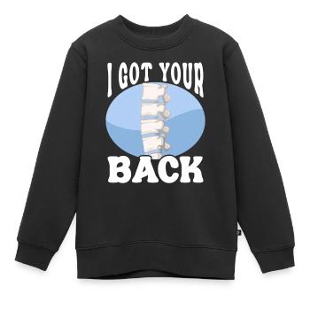 Anesthesiologist Anesthesiology - Kids Premium Organic Sweatshirt - black - Front - AI Model Kid Female (0cm)