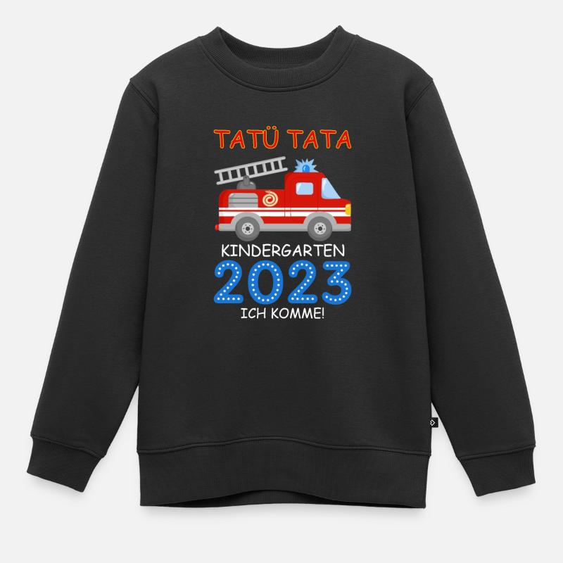 Maternelle 2023 - Sweat Premium enfant bio - noir