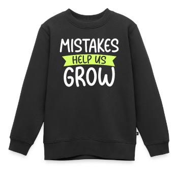 Le premier jour d’école aide à retrouver les erreurs scolaires - Sweat Premium enfant bio - noir - Devant - AI Model Kid Female (0cm)
