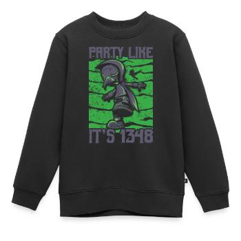 Arzt, Mediziner, Medizin Student, Sponsion - Kinder Premium Organic Sweatshirt - Schwarz - Vorne - AI Model Kid Female (0cm)