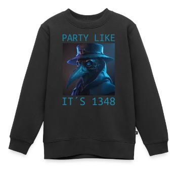 Arzt, Mediziner, Medizin Student, Sponsion - Kinder Premium Organic Sweatshirt - Schwarz - Vorne - AI Model Kid Female (0cm)