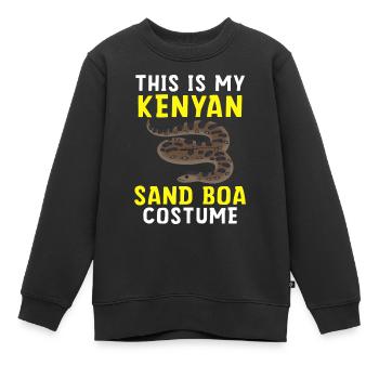 Propriétaires de serpents - Sweat Premium enfant bio - noir - Devant - AI Model Kid Female (0cm)