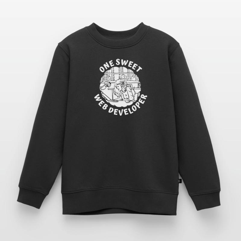 Web Entwickler Webdeveloper Kinder Premium Organic Sweatshirt