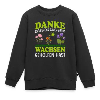 Erzieher Abschiedsgeschenk Kindergarten - Kinder Premium Organic Sweatshirt - Schwarz - Vorne - AI Model Kid Female (0cm)