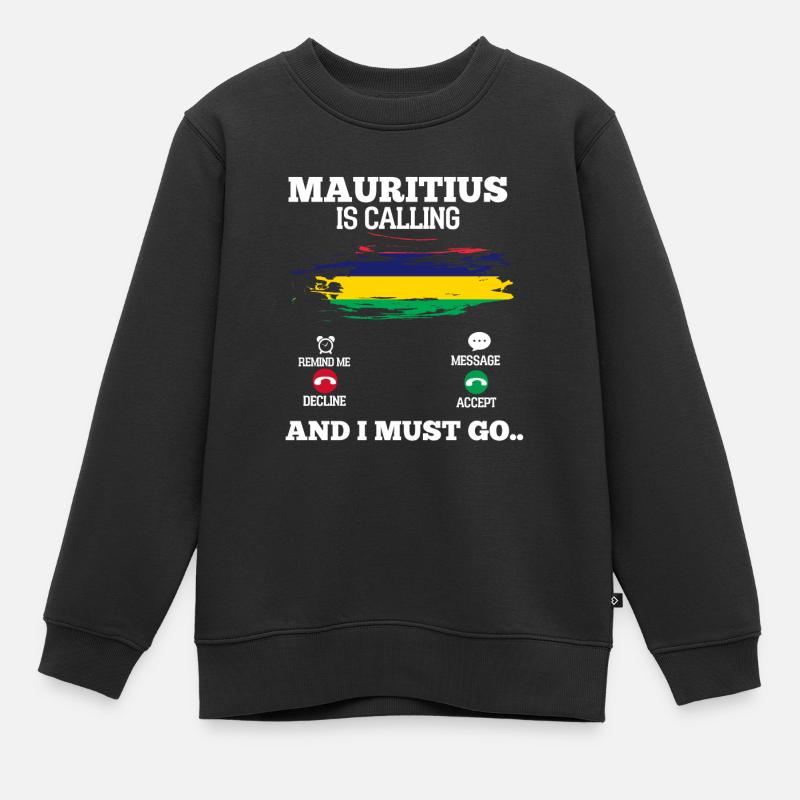 Maurice - Sweat Premium enfant bio - noir