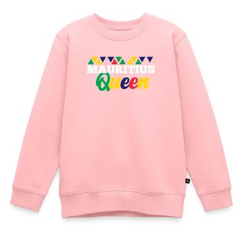 Maurice - Sweat Premium enfant bio - rose - Devant - AI Model Kid Female (0cm)