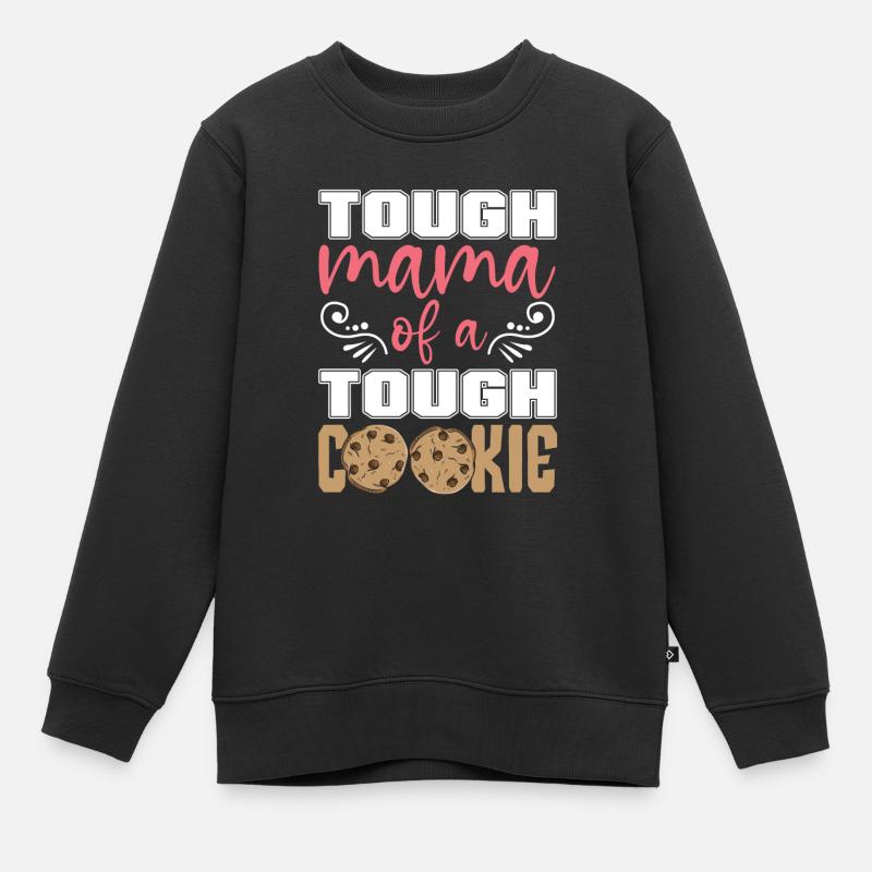 Maman Mère Mère - Sweat Premium enfant bio - noir