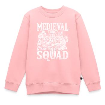 Mittelalterfest Mittelaltermarkt Medieval Squad - Kinder Premium Organic Sweatshirt - Rosa - Vorne - AI Model Kid Female (0cm)