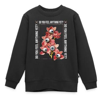 Ressentez-vous encore quelque chose - Sweat Premium enfant bio - noir - Devant - AI Model Kid Female (0cm)