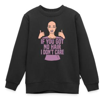 Krankenschwester Haar - Kinder Premium Organic Sweatshirt - Schwarz - Vorne - AI Model Kid Female (0cm)