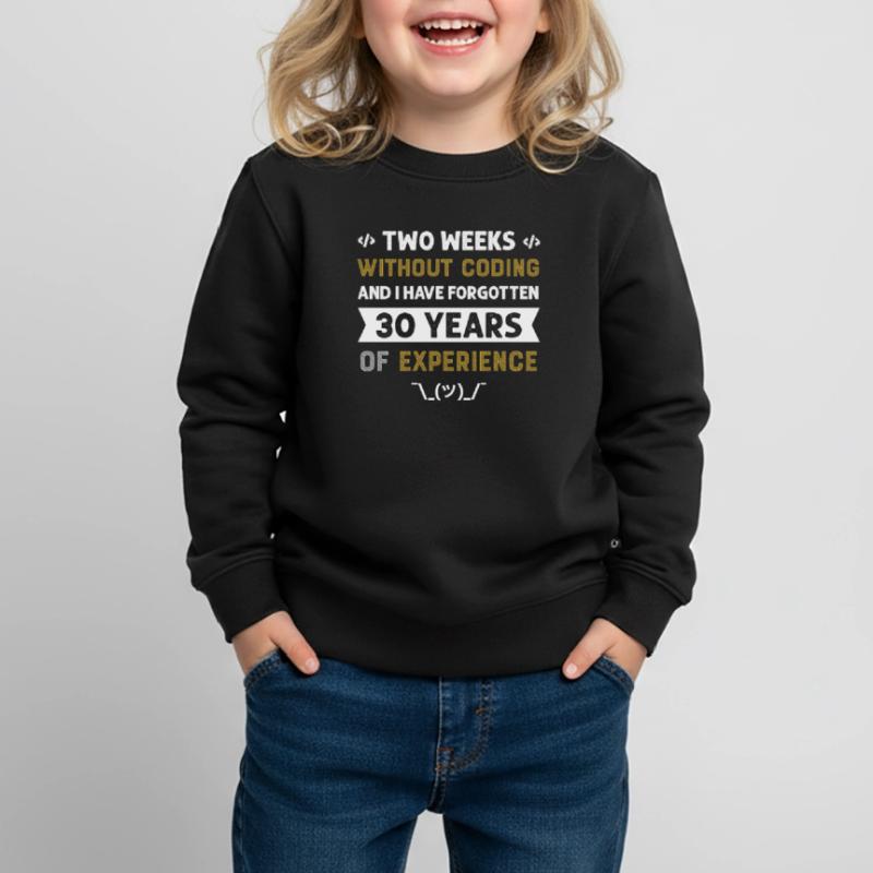 Programmierer Humor Coding Witze Entwickler Kinder Premium Organic Sweatshirt