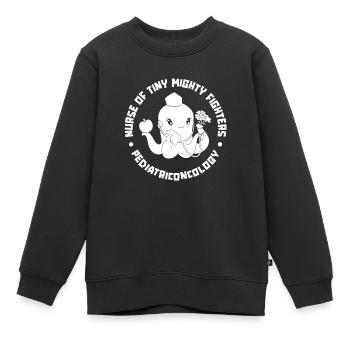 Krankenschwester Onkologische Krankenschwester - Kinder Premium Organic Sweatshirt - Schwarz - Vorne - AI Model Kid Female (0cm)