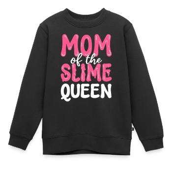 Mutter der Schleimkönigin Schleim Diy - Kinder Premium Organic Sweatshirt - Schwarz - Vorne - AI Model Kid Female (0cm)