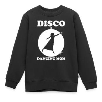 Maman Mère Mère Danse Mère - Sweat Premium enfant bio - noir - Devant - AI Model Kid Female (0cm)