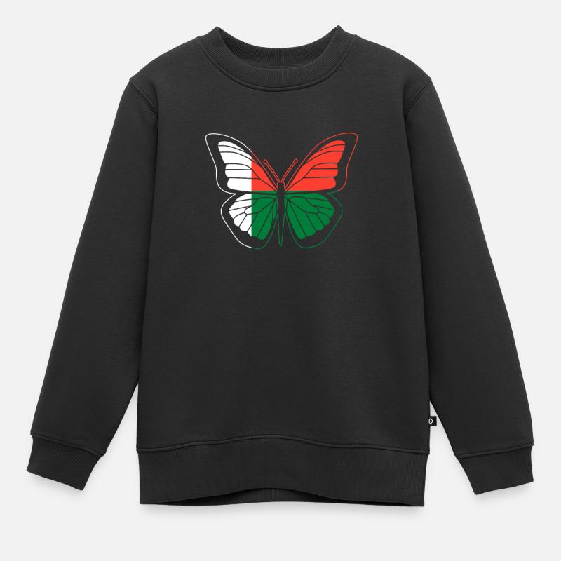 Madagascar - Sweat Premium enfant bio - noir