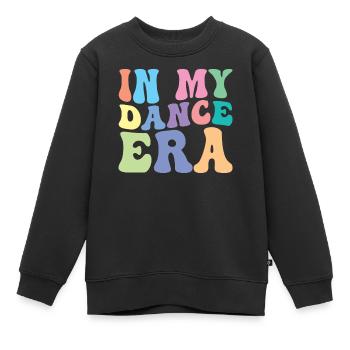 Tanzen Groovy Tänzer Tanzlehrer Tanzkurs - Kinder Premium Organic Sweatshirt - Schwarz - Vorne - AI Model Kid Female (0cm)