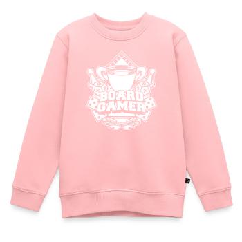 Board game board game - Kids Premium Organic Sweatshirt - rose - Front - AI Model Kid Female (0cm)