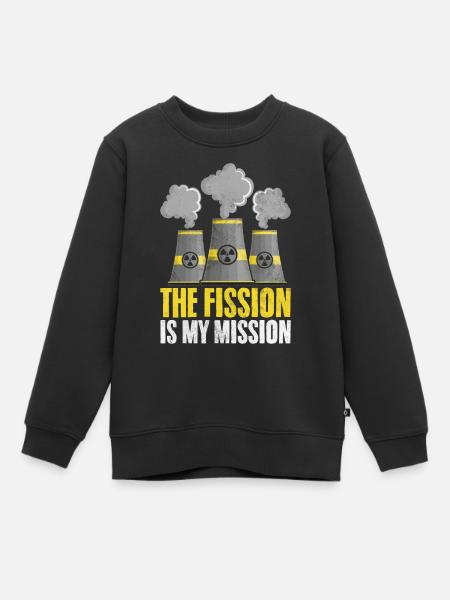Centrale nucléaire à combustible nucléaire - Sweat Premium enfant bio - noir