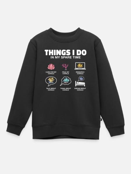 Aquarium - Kinder Premium Organic Sweatshirt - Schwarz