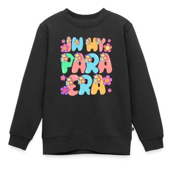 Kinderbetreuungsassistent In My Para Era - Kinder Premium Organic Sweatshirt - Schwarz - Vorne - AI Model Kid Female (0cm)