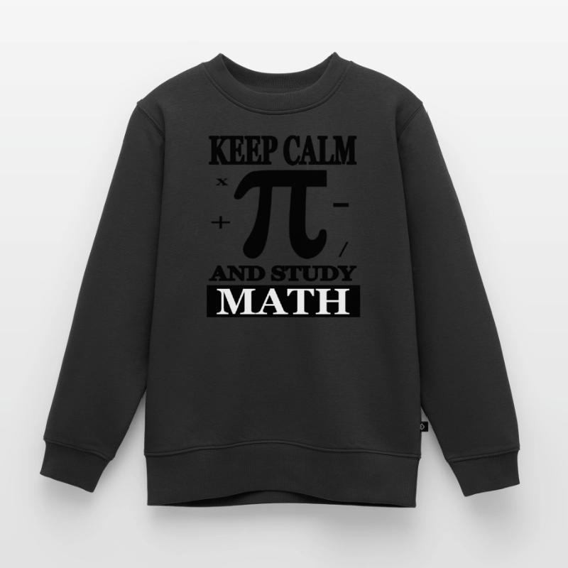 Math Study Math Student Math Gift Kids Premium Organic Sweatshirt